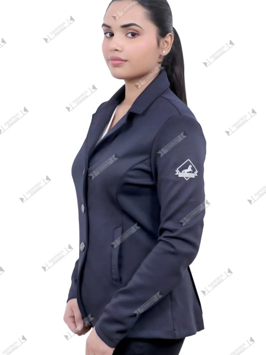 Handmade Equestrian Hunt Coat: Stretchy, Lightweight Riding Jacket