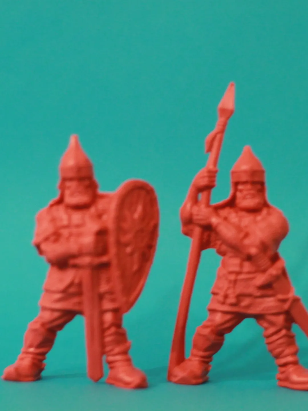Figurine Team Miniature 54 Mm - Russe Courant Avec Fusil - Siège De Pékin 1900 - Plomb Peint