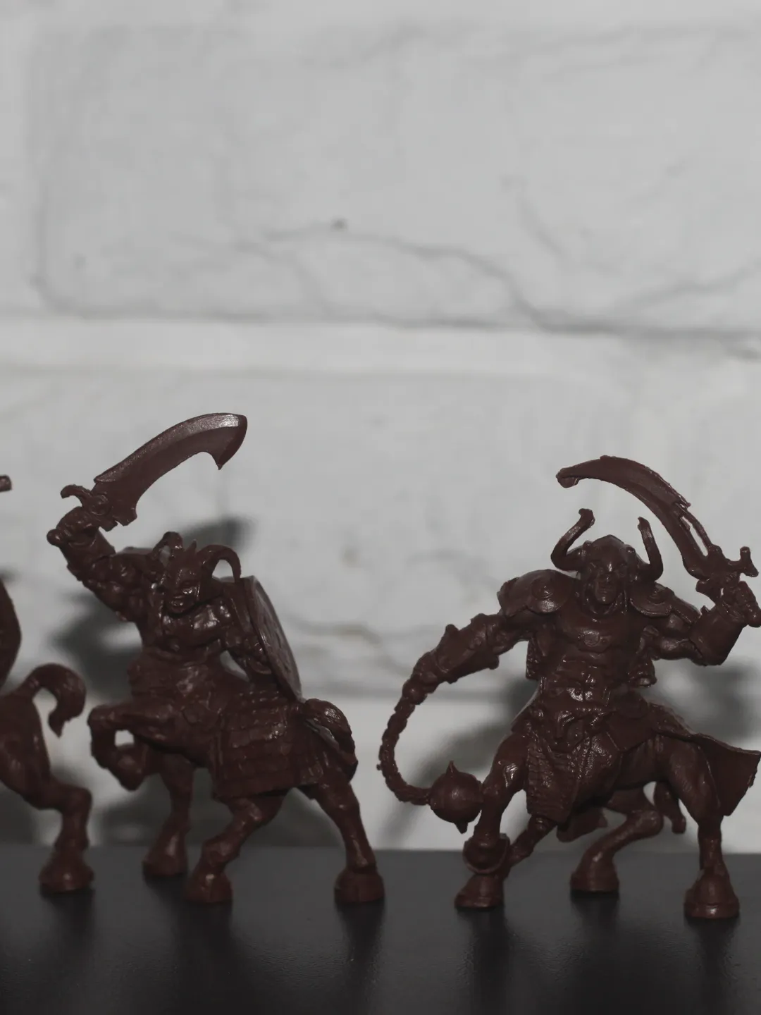 centaurs / fantasy battles, Miniatures 54mm scale, Tabletop Wargaming miniature figures, centaurs warriors, toy soldiers