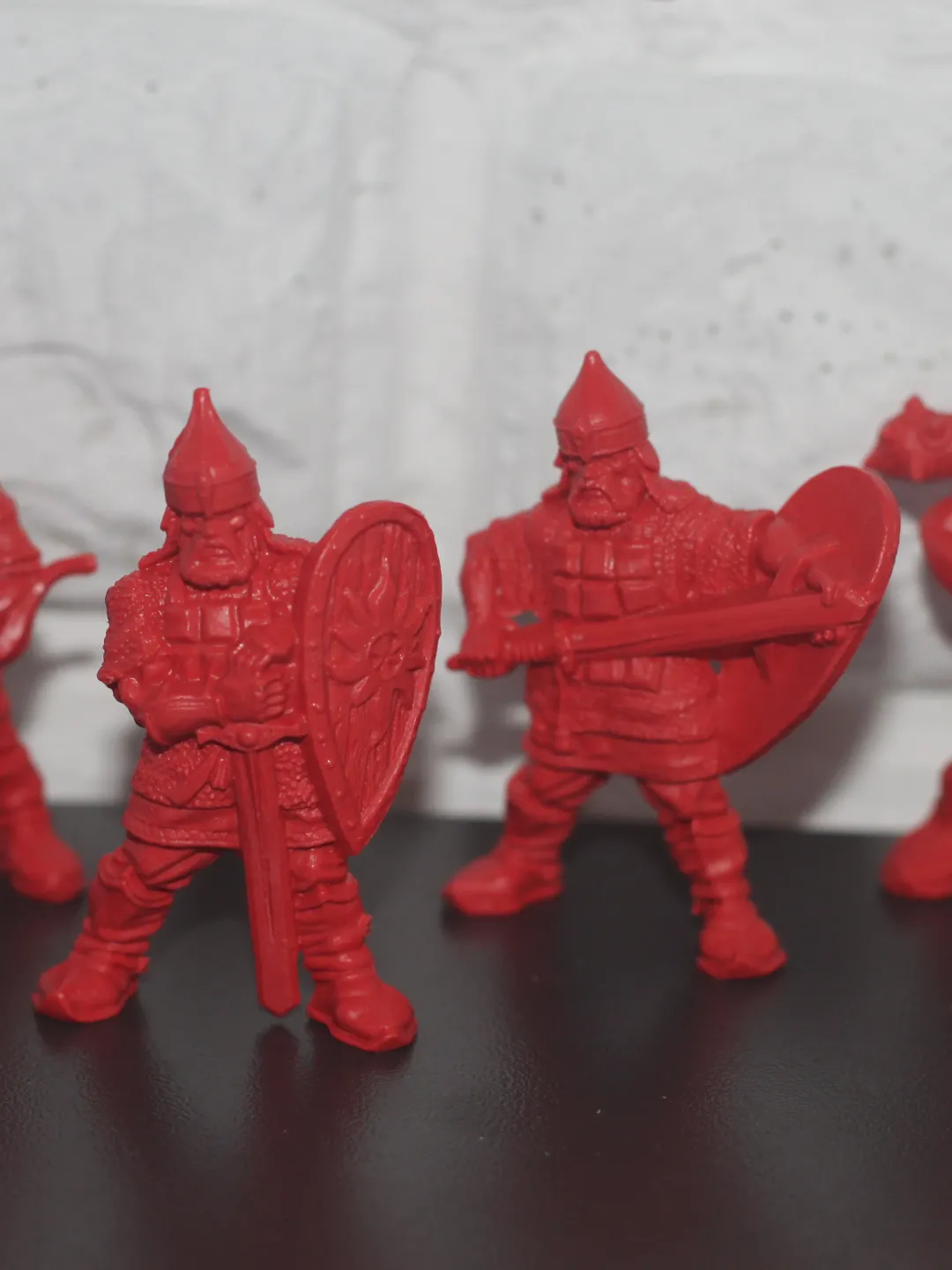 Figurine Team Miniature 54 Mm - Russe Courant Avec Fusil - Siège De Pékin 1900 - Plomb Peint