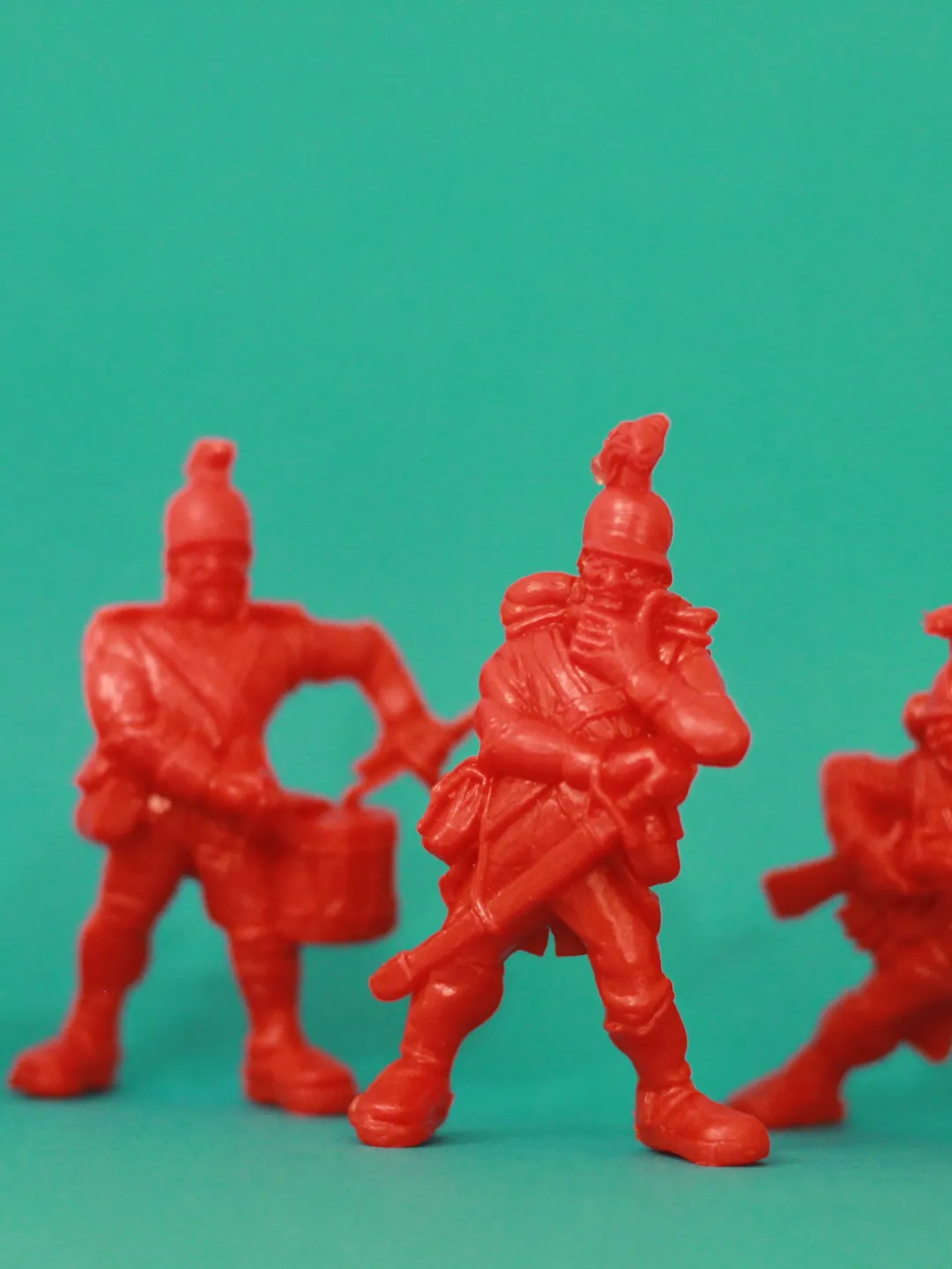 Prussian soldiers, Miniatures 54mm scale, Infantry Unit, Tabletop Wargaming miniature figures, toy soldiers