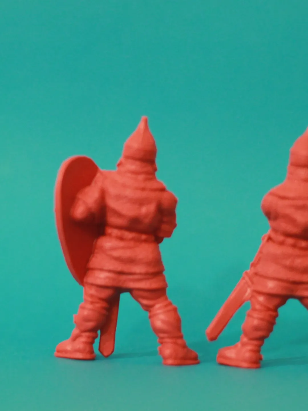 Figurine Team Miniature 54 Mm - Russe Courant Avec Fusil - Siège De Pékin 1900 - Plomb Peint