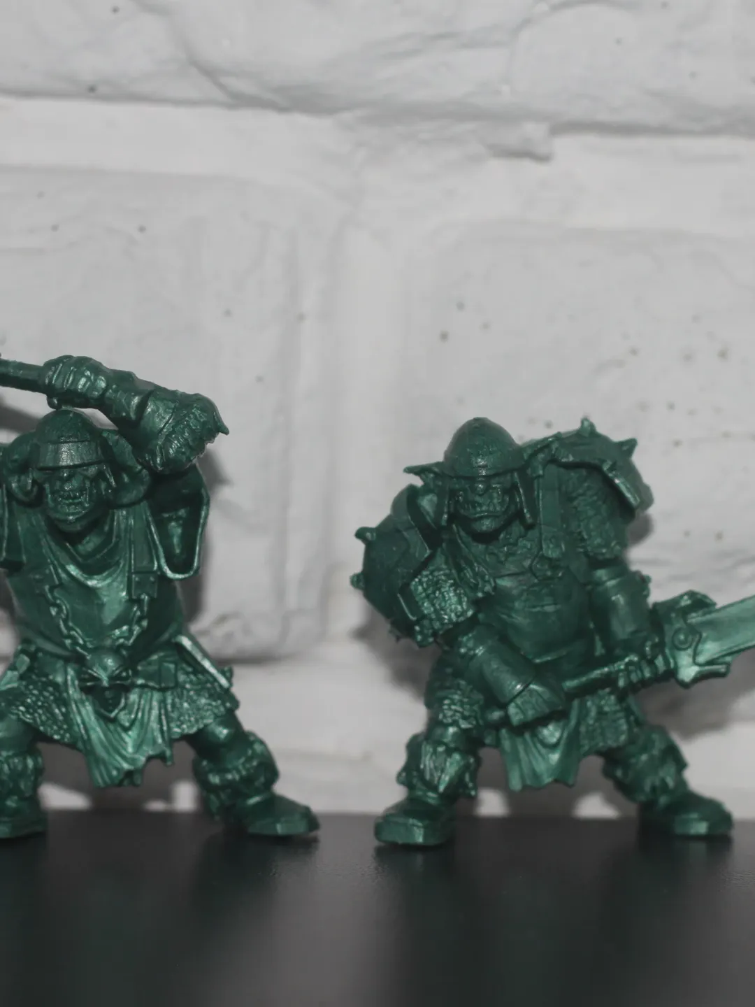 The Uruk-hai Orcs, Miniatures 54mm scale, Tabletop Wargaming miniature figures, orc warriors, toy soldiers