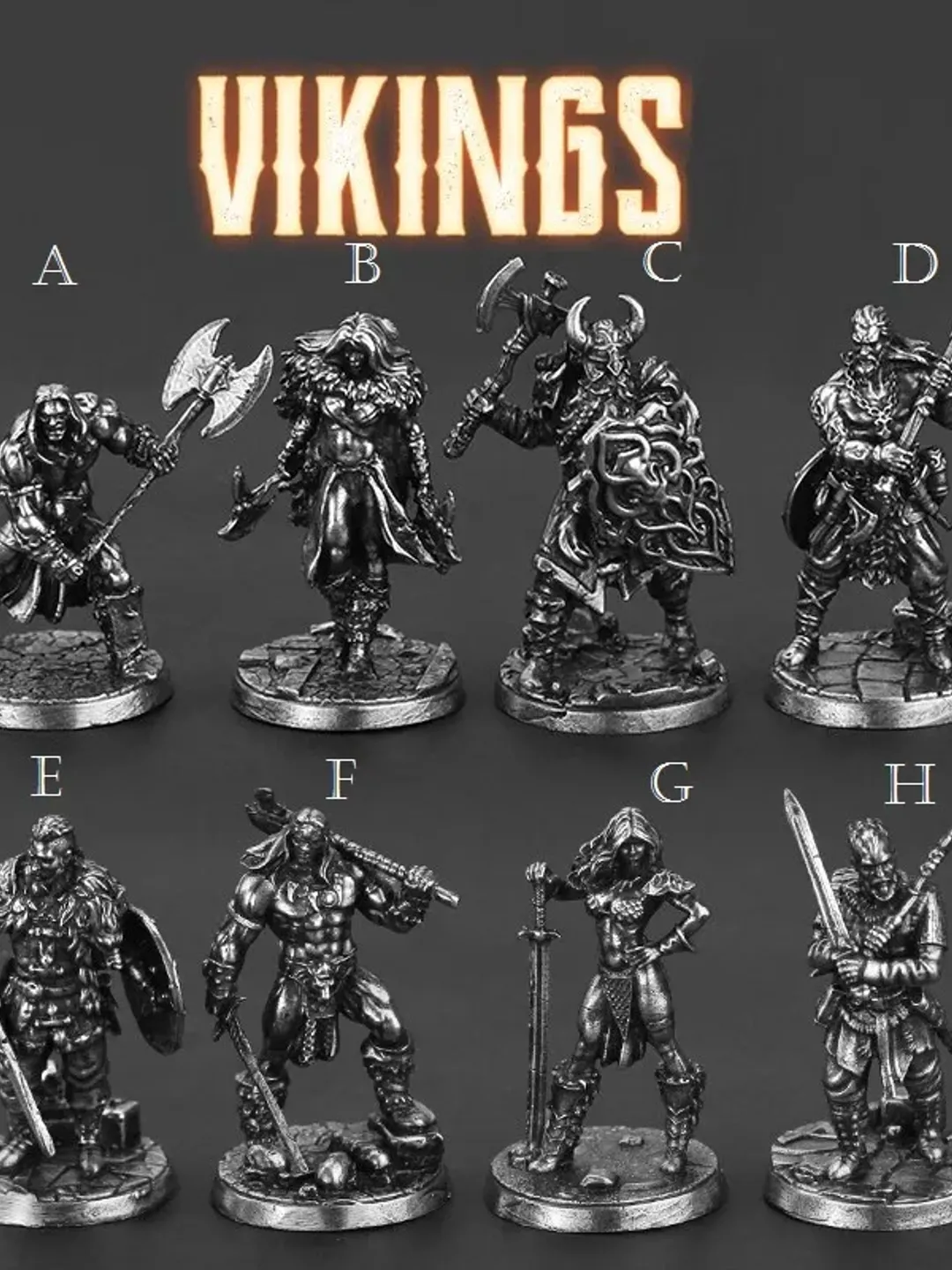 Viking, Scandinavian warrior, Copper Miniatures 36mm scale, Tabletop Wargaming miniature figures.