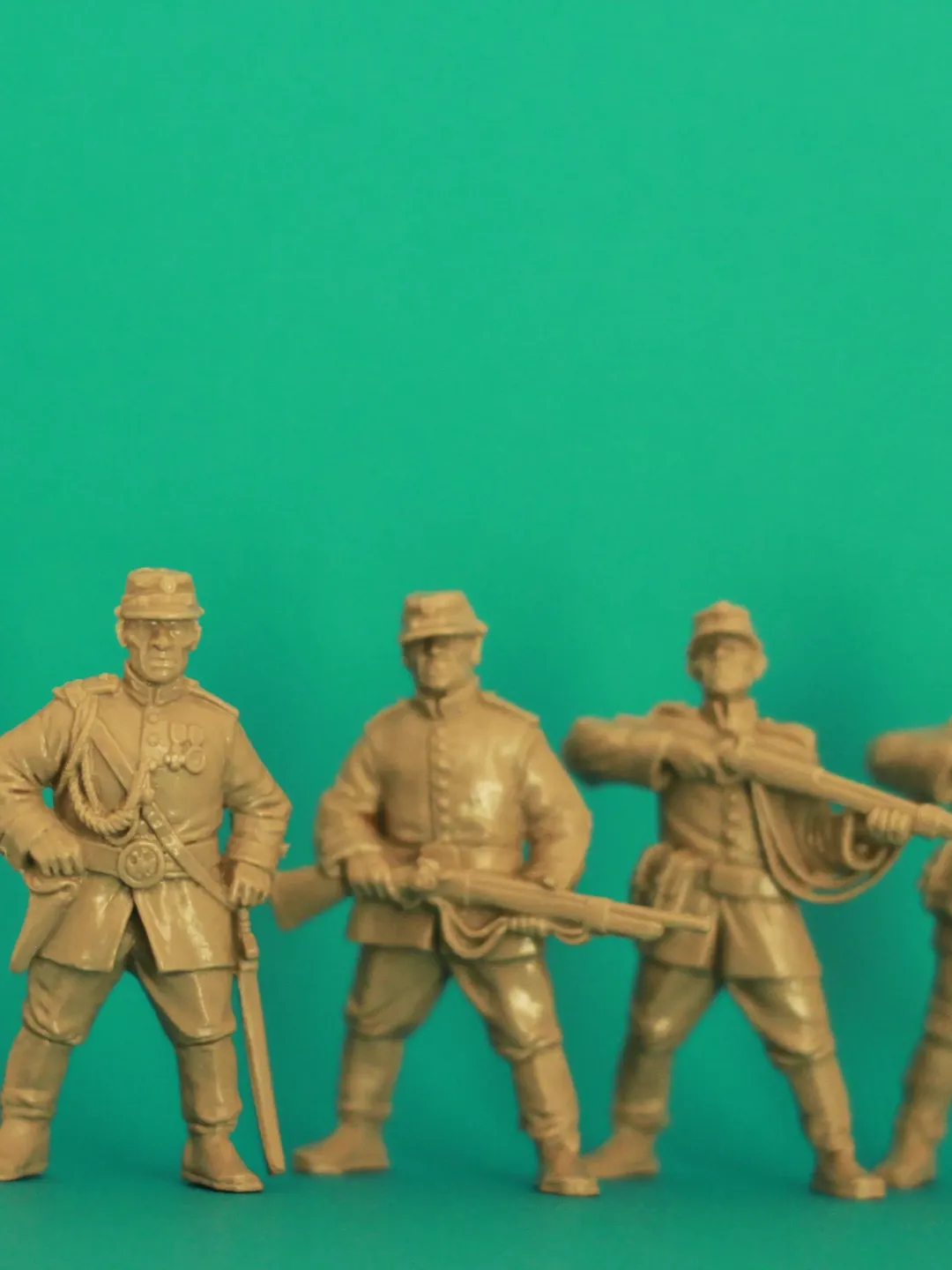 Russian soldiers, Miniatures 54mm scale, Infantry Unit, Tabletop Wargaming miniature figures, toy soldiers