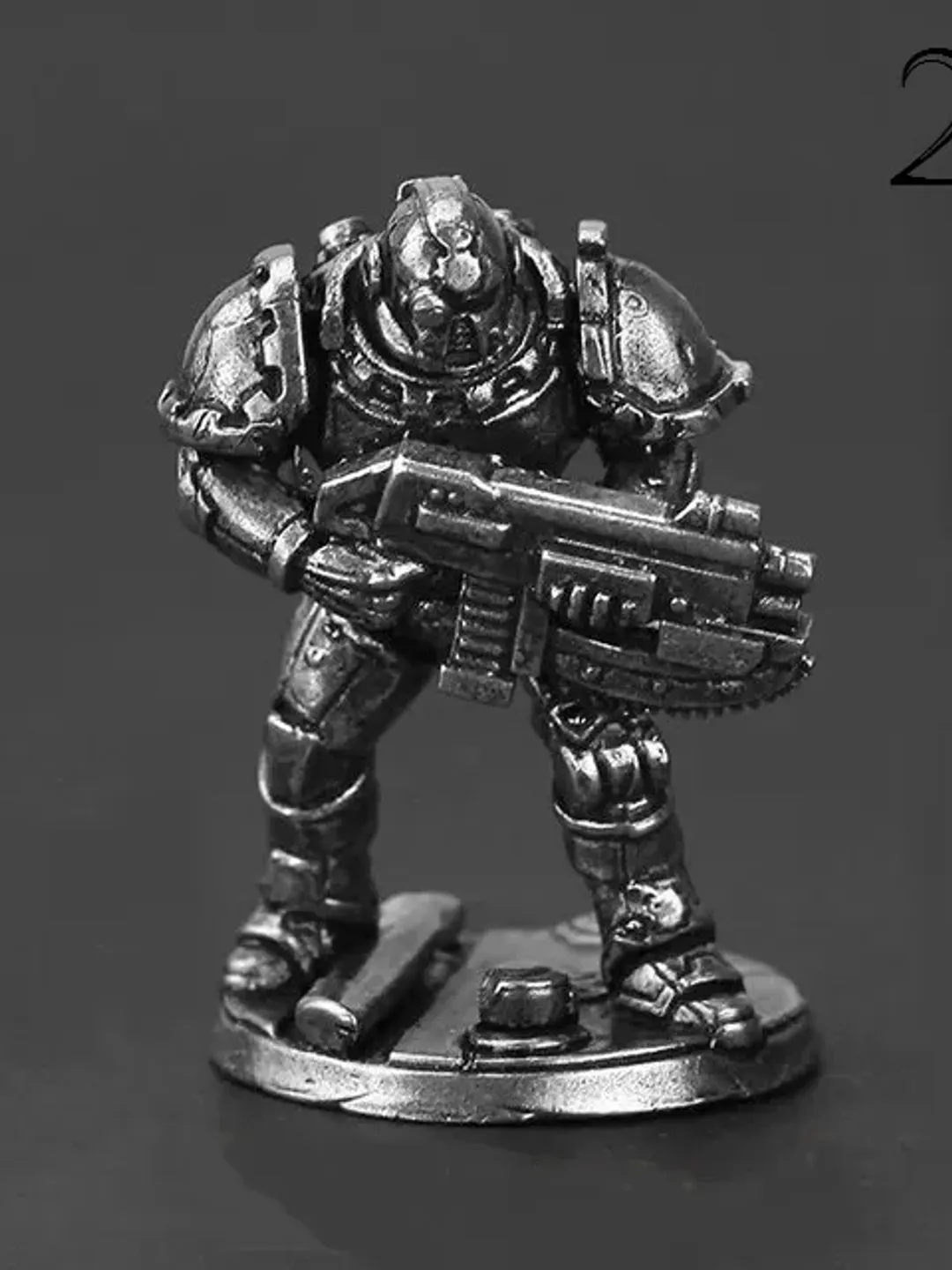 Cyberpunk Style warriors, tabletop wargaming fantasy miniature figures, metal toy soldiers