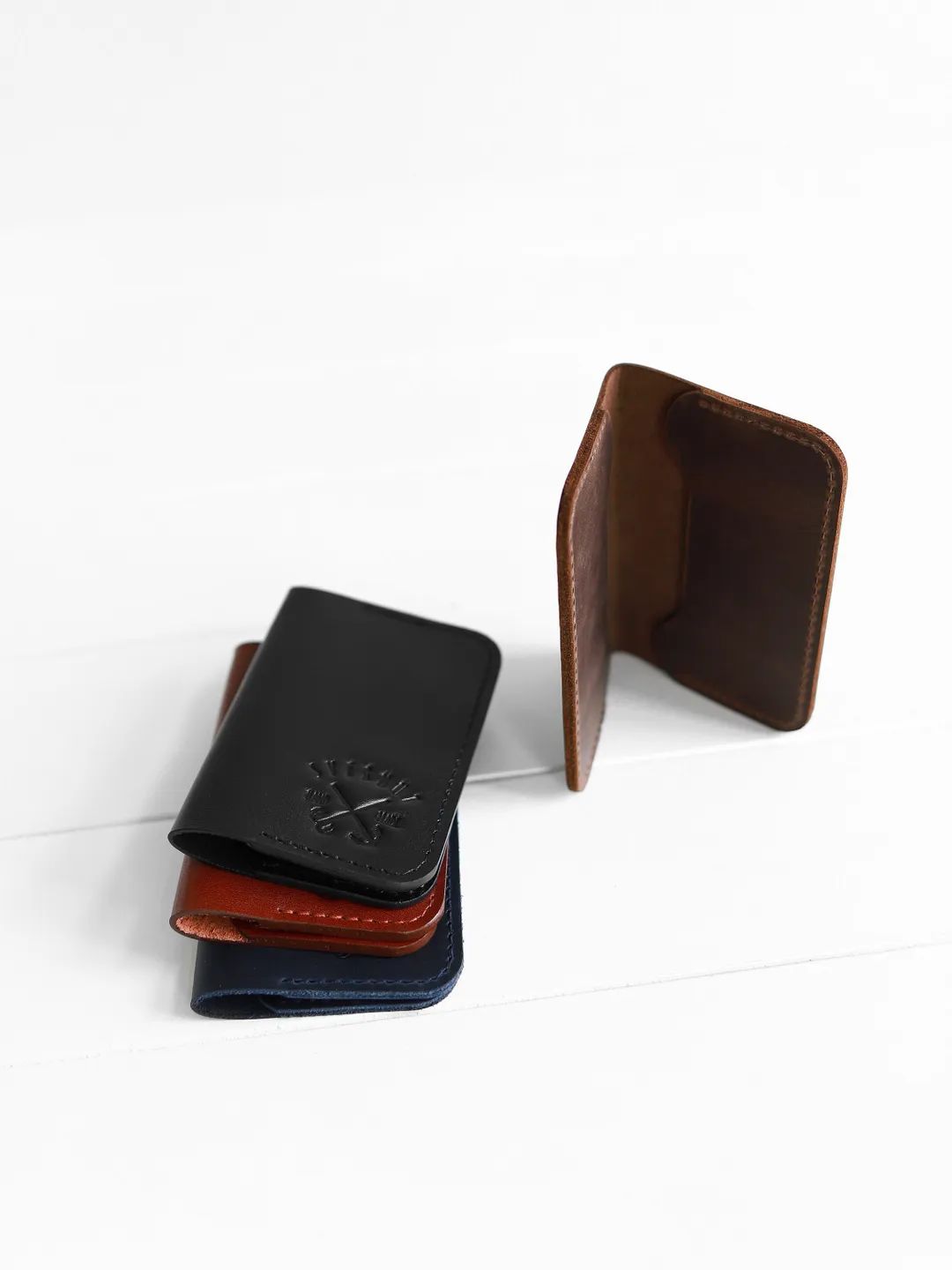 personalized business card holder, minimalist wallet, card wallet, slim wallet, card holder, small leather wallet, credit card holder