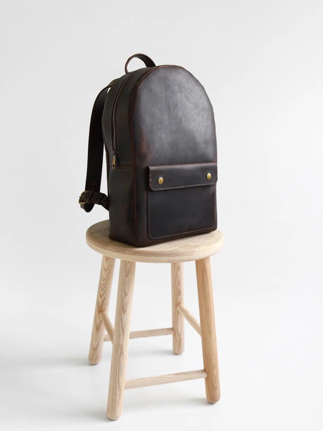 Leather backpack, laptop backpack, rucksack, leather rucksack, men leather backpack, man backpack, woman backpack, black backpack