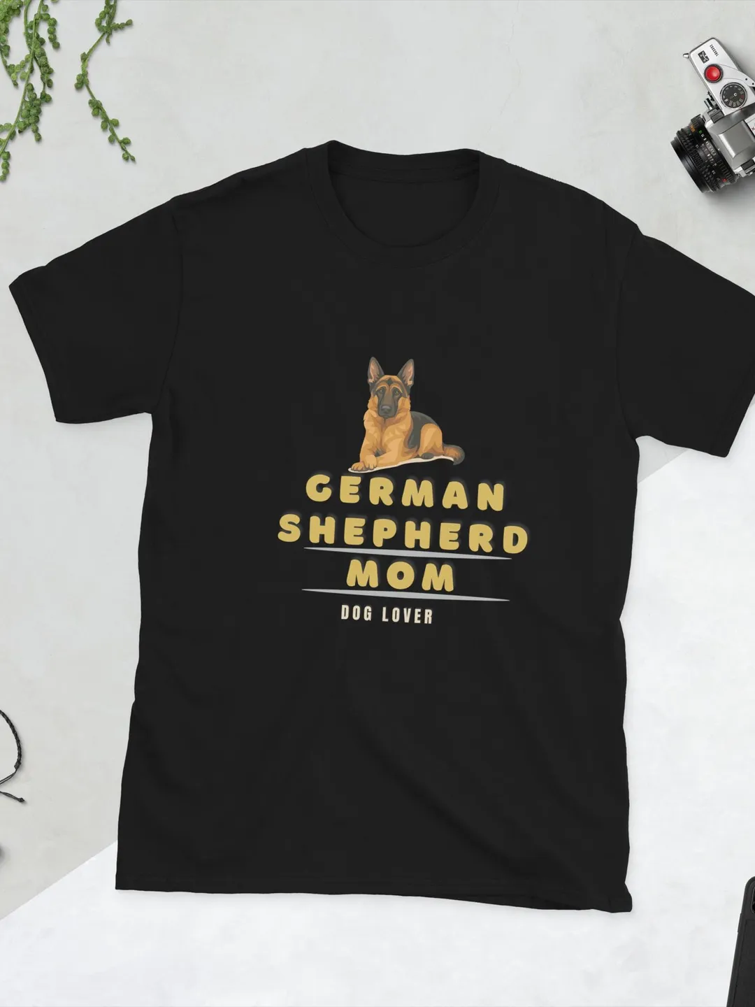 German Shepherd Mom T-Shirt | Dog Lover Gift | Cute German Shepherd Mom Tee