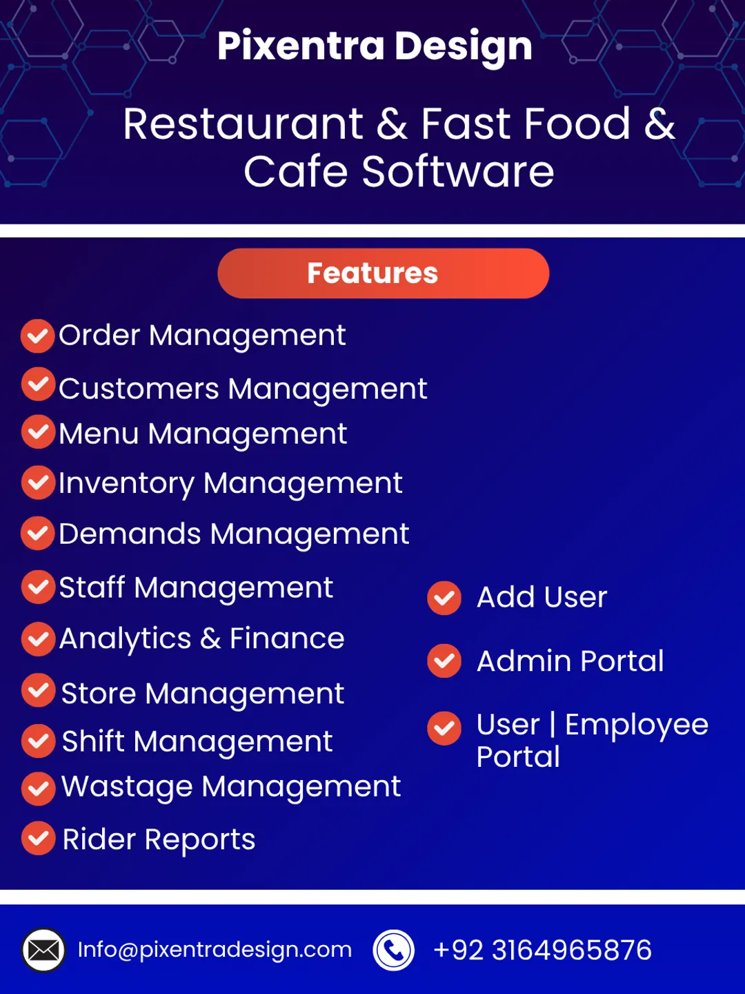 Restaurant ERP Software