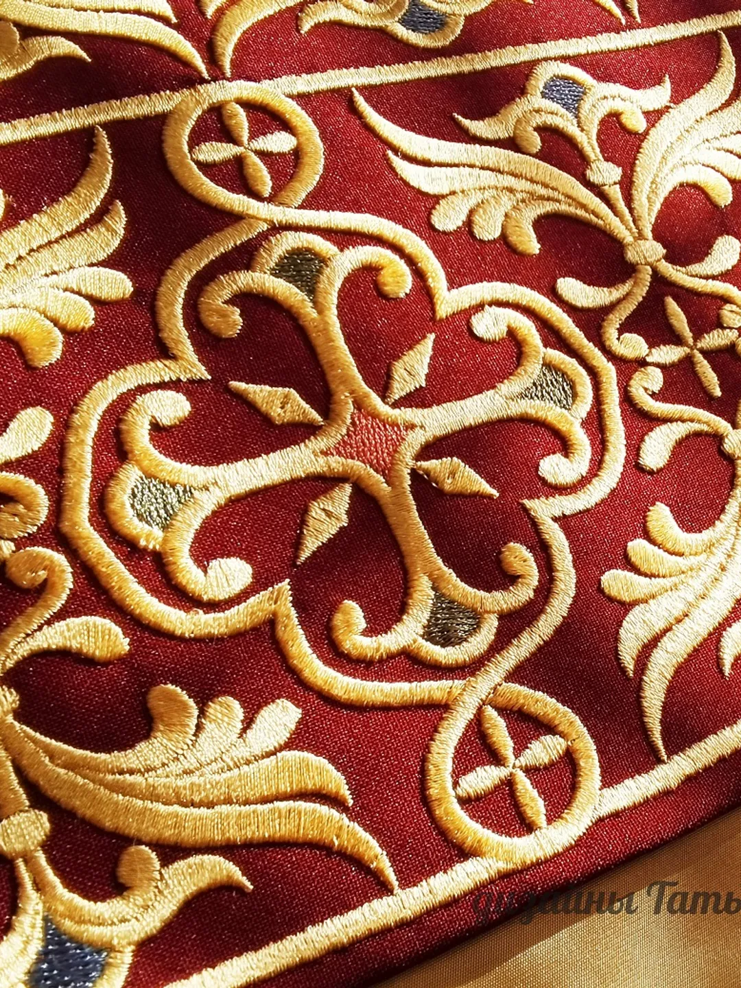 "Ornamental decoration" designs for machine embroidery.