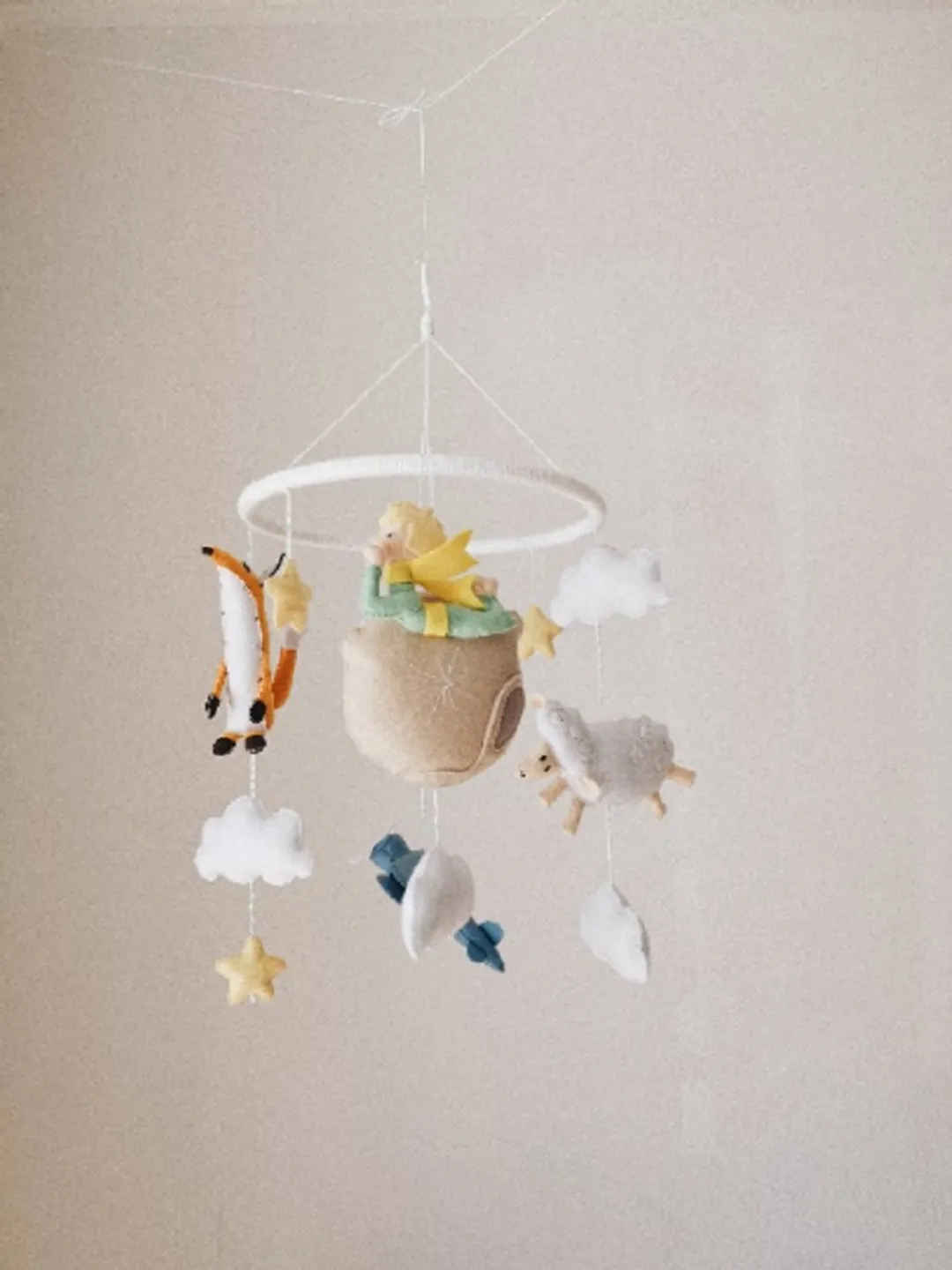 Baby mobile nursery boy, The little prince, Baby shower gifts
