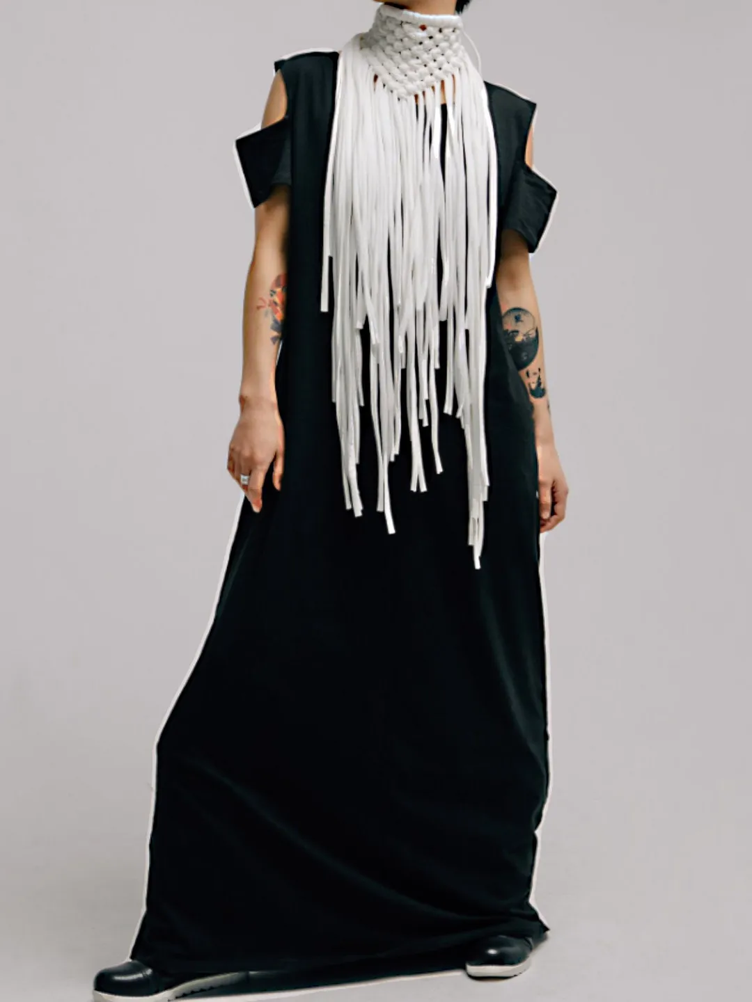 Shaman Rope necklace, Boho style, Mori girl, neck Decoration  display picture 1