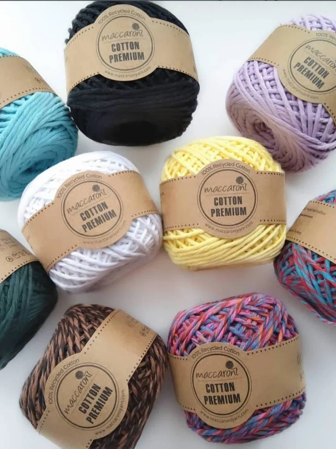 2.5 mm 93 yards/85m 100% premium cotton rope, maccaroni yarn, macrame rope, single twisted, boho yarn, macrame cord, braiding , accessories