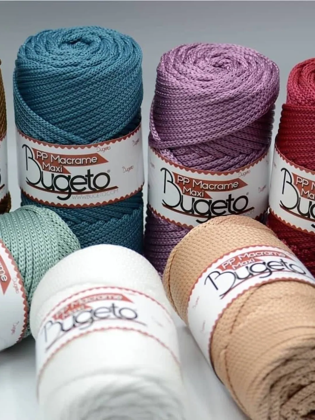 PP macrame rope 4 mm XL, polyester cord, yarn for crochet and knitting bags, handbag, crossbody, how to tie a bag, DIY crochet yarn