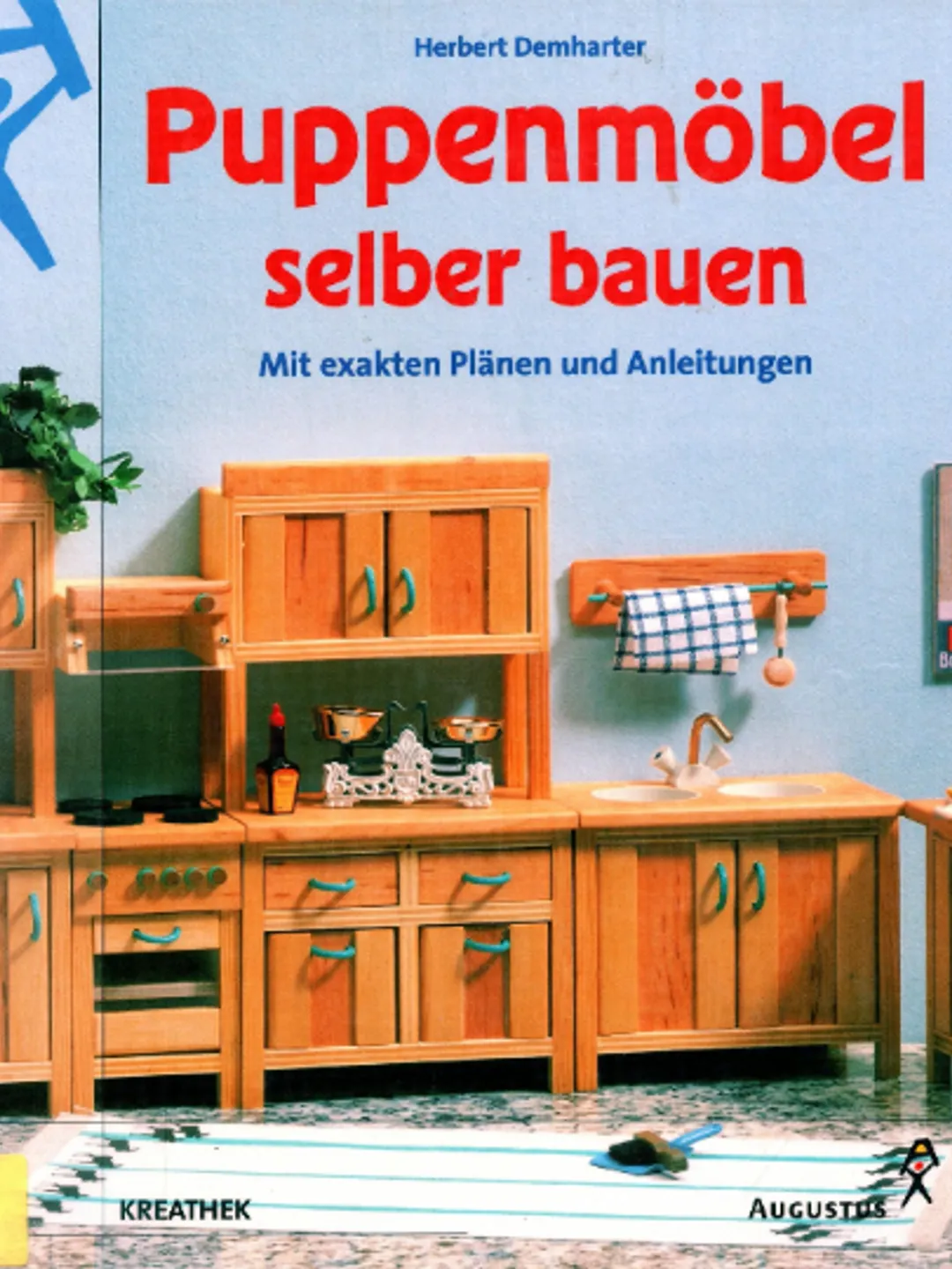 Vintage Puppen Mobel Selber Bauen Make Furniture for Dolls Yourself Digital Download PDF