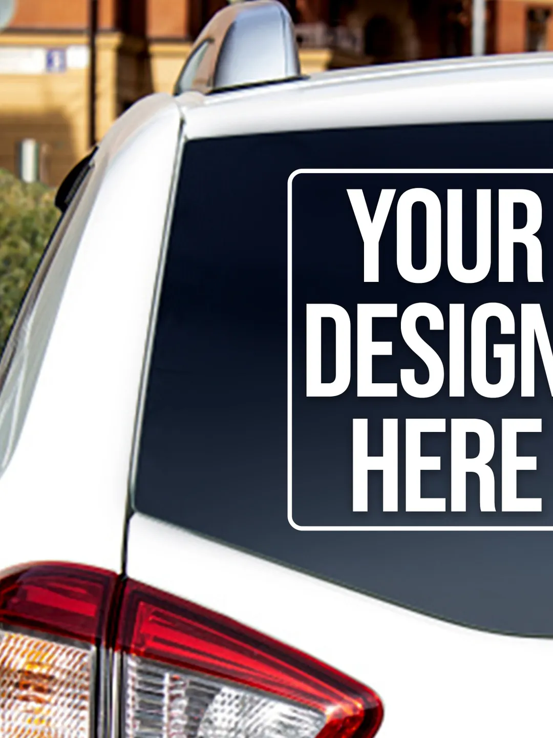 Custom Car Window Decal - Personalized Name Letter Vinyl Truck Sticker For Windshield - Customized Auto Lettering Customize Glass Text