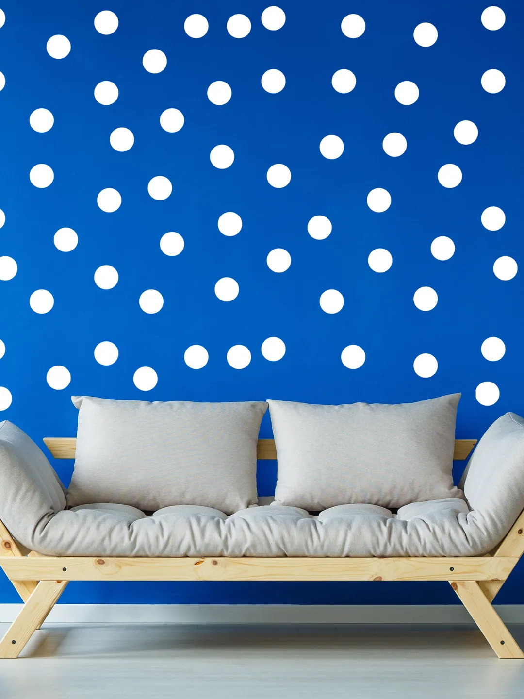 Circle Wall Stickers - Gold 2 Inches Round Dot Labels - Small Colored ...