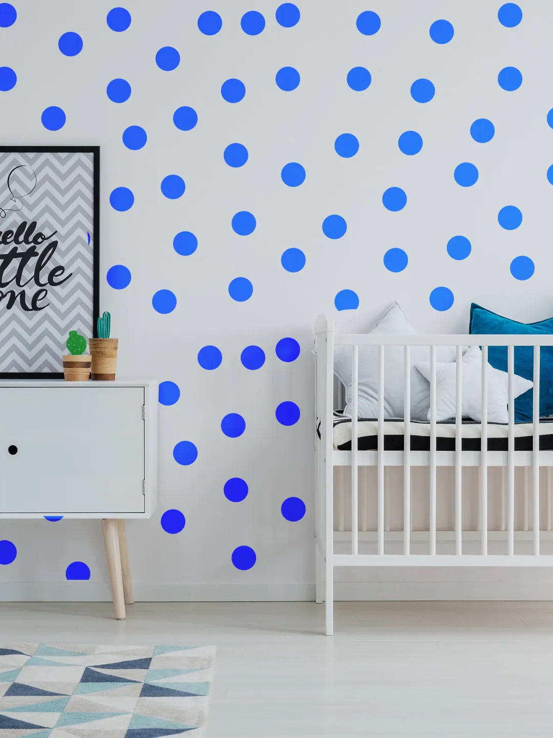 Circle Wall Stickers - Gold 2 Inches Round Dot Labels - Small Colored ...
