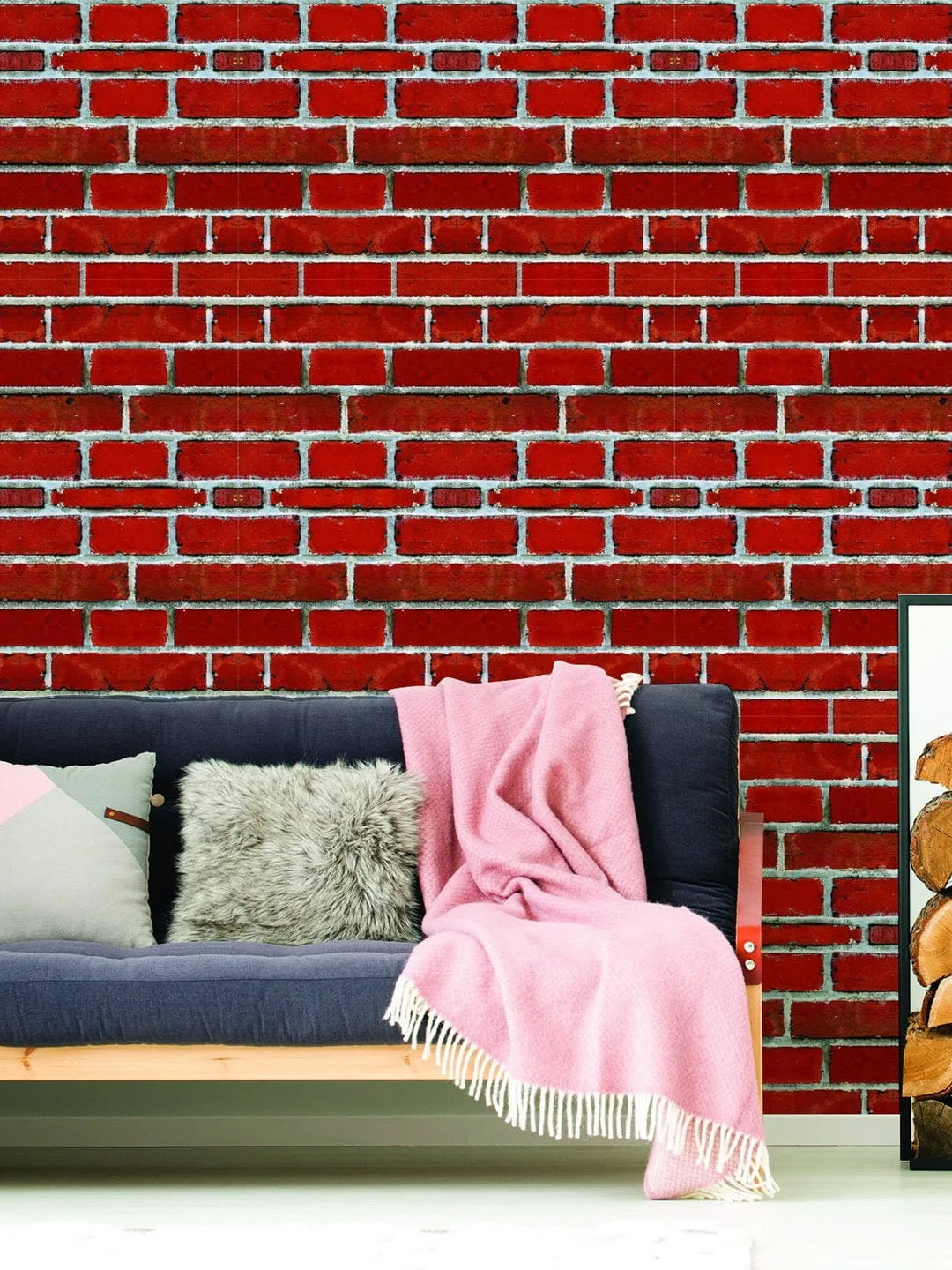 Brick Self Adhesive Wallpaper Peel Stick - 3d Effect Stone Wall Paper Stickers For Living Room - Bricks Wallpapers Sticky Vinyl Art Sticker