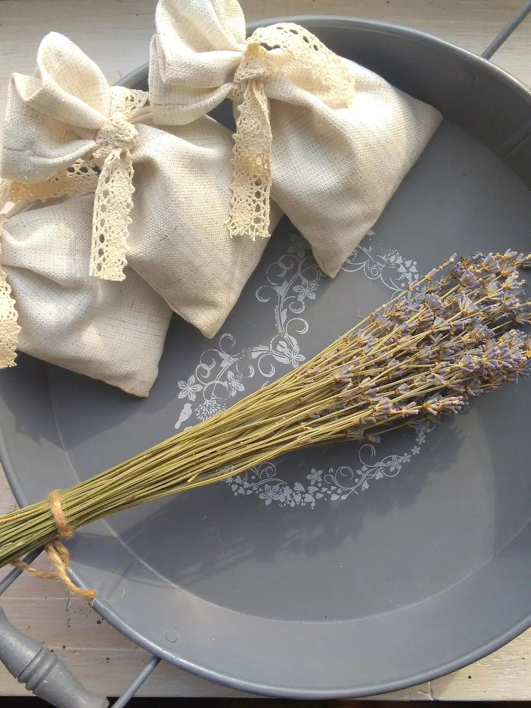 Gift for Her Lavender Bag Sachet with Dry Lavender Flowers 1 Sachet with Dry Herbs Lavender Sachet for Sleep and Flavoring