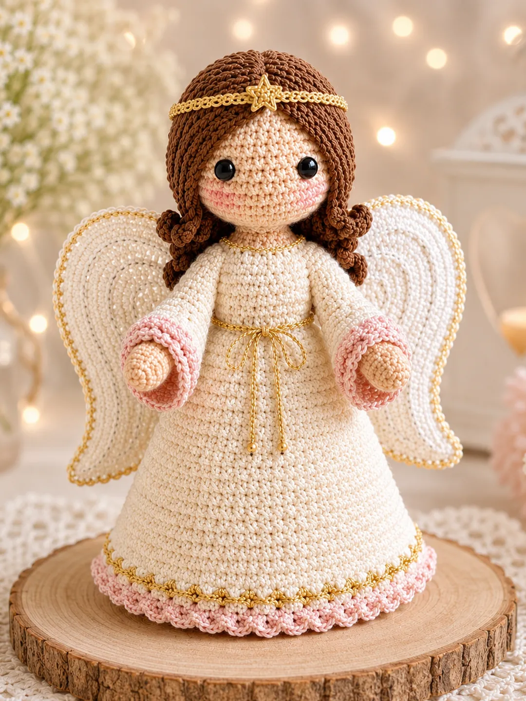 Crochet Angel Doll Pattern PDF | Amigurumi Angel Crochet Pattern