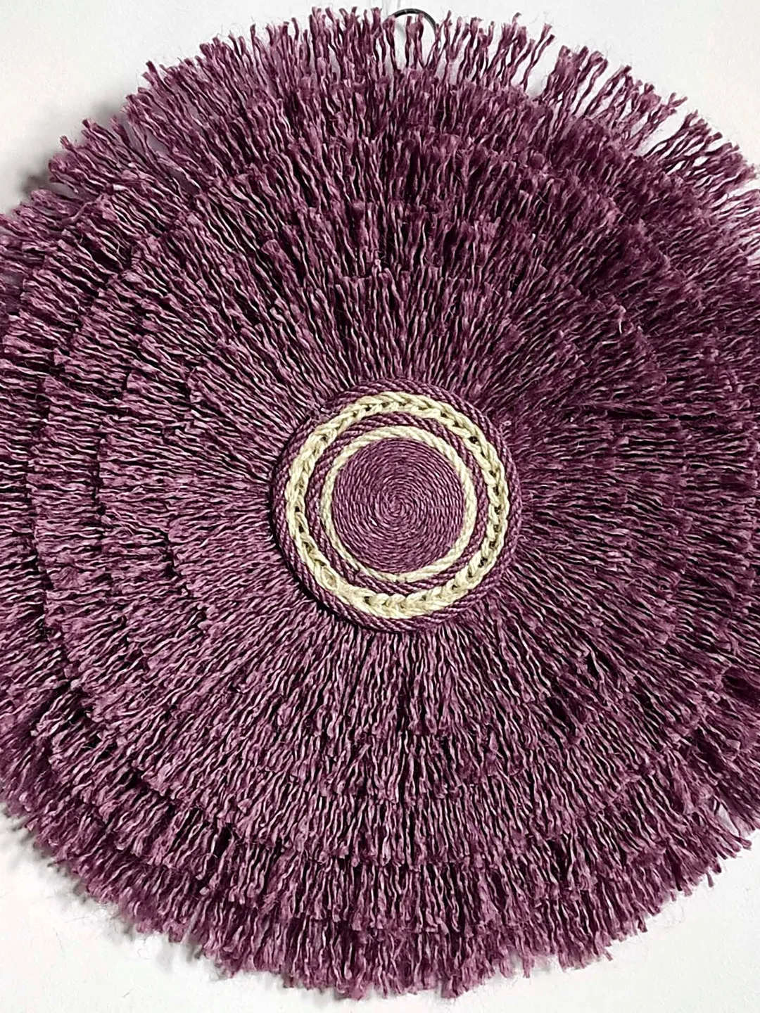 Purple juju hat large hats wall hanging in bathroom rope original decorative jujuhats quality above bed boho Europe Round trend home france