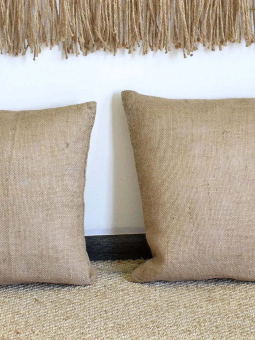 Decorative pillows jute floor 2 3 9 piece set cushions ideas headboard design for sofa bed pack organic garden square furniture handmade