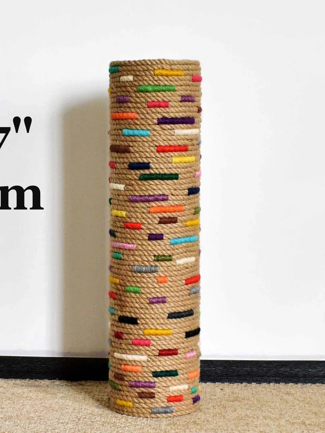 Tall cylinder vase floor extra very big large 50th anniversary gifts 40th gift for woman 80th birthday 40th 35 standing elegant décor brown