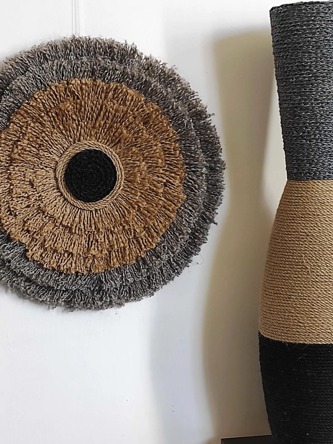 Home decor set of 2. Anniversary gifts new home aesthetic master bedroom decorations floor vases natural wall décor tall over the bed kits