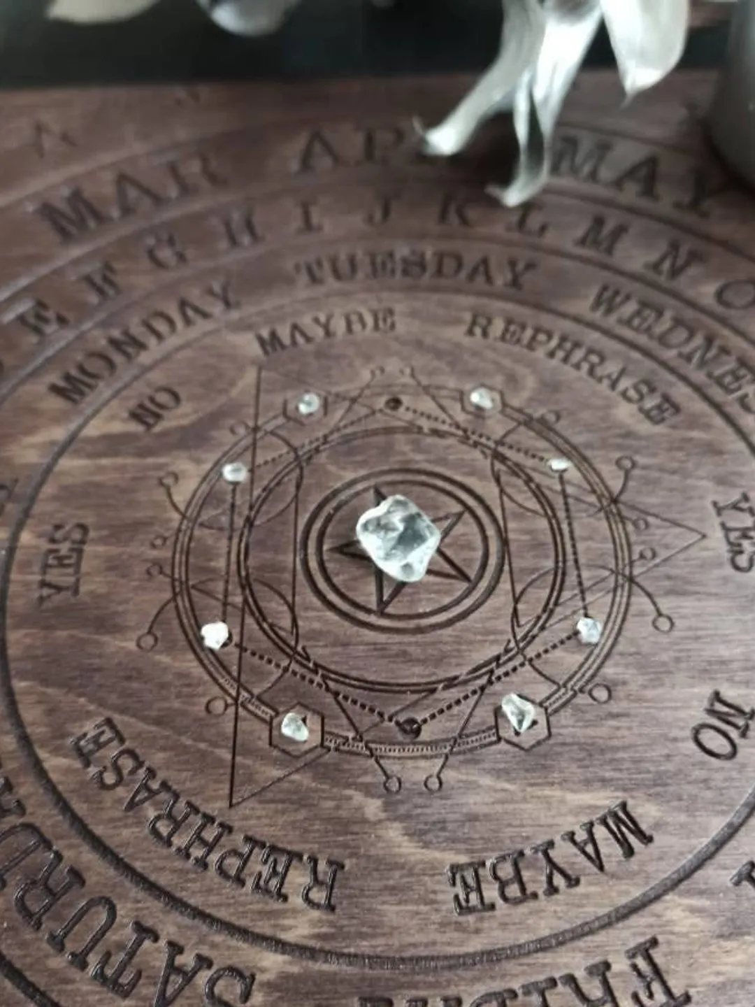 Witchcraft supplies - pendulum board or spirit board best beginner ...