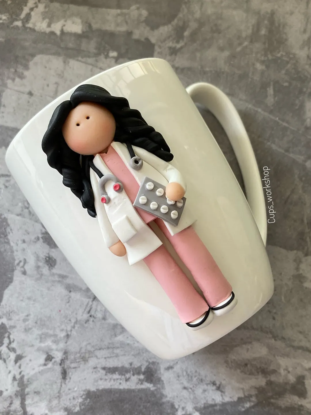 Nursing student personalized cup, custom doctor coffee mug, nurse graduation, funny medical travel mug