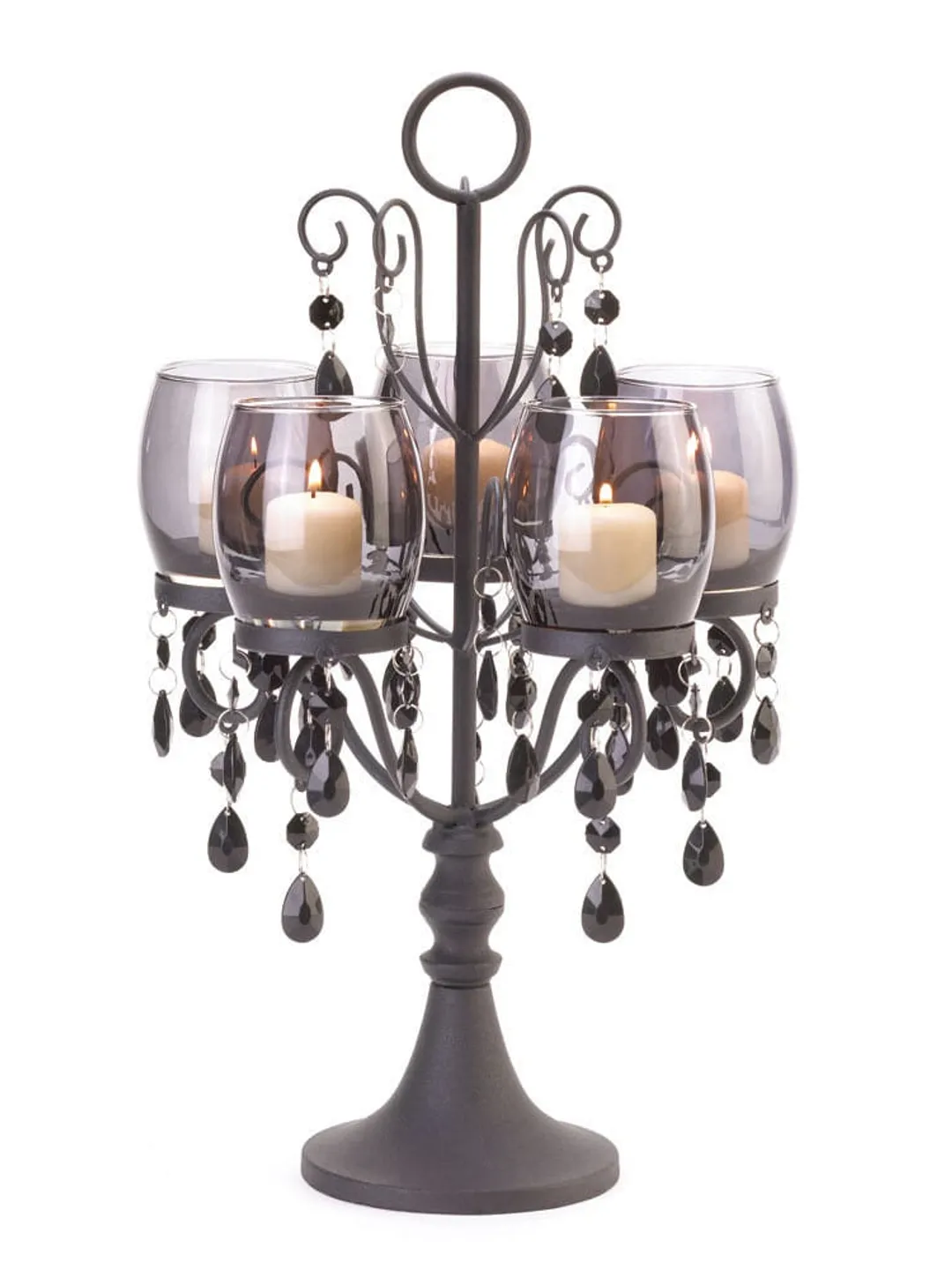 Midnight Elegance Candelabra