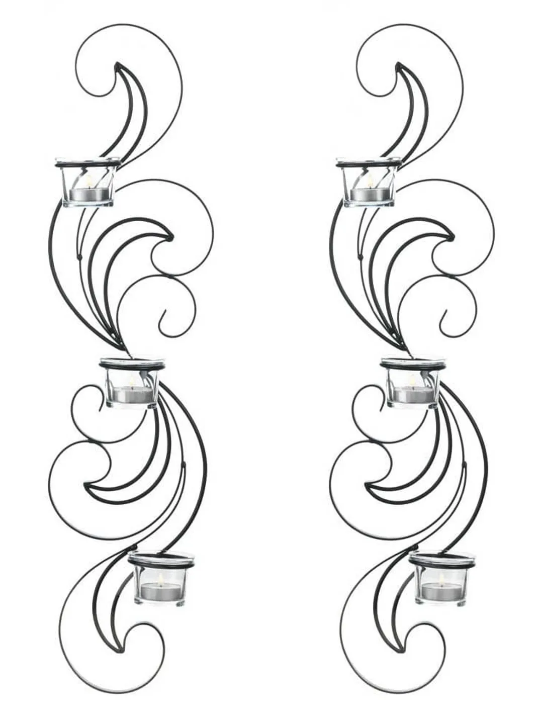 Wisp Candle Sconce Set