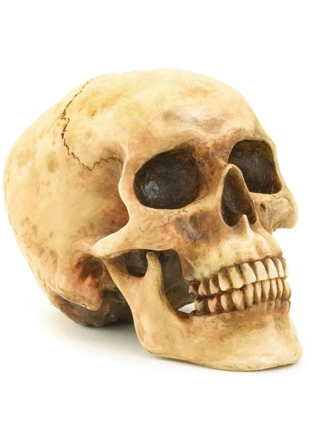 Grinning Skull Figurine