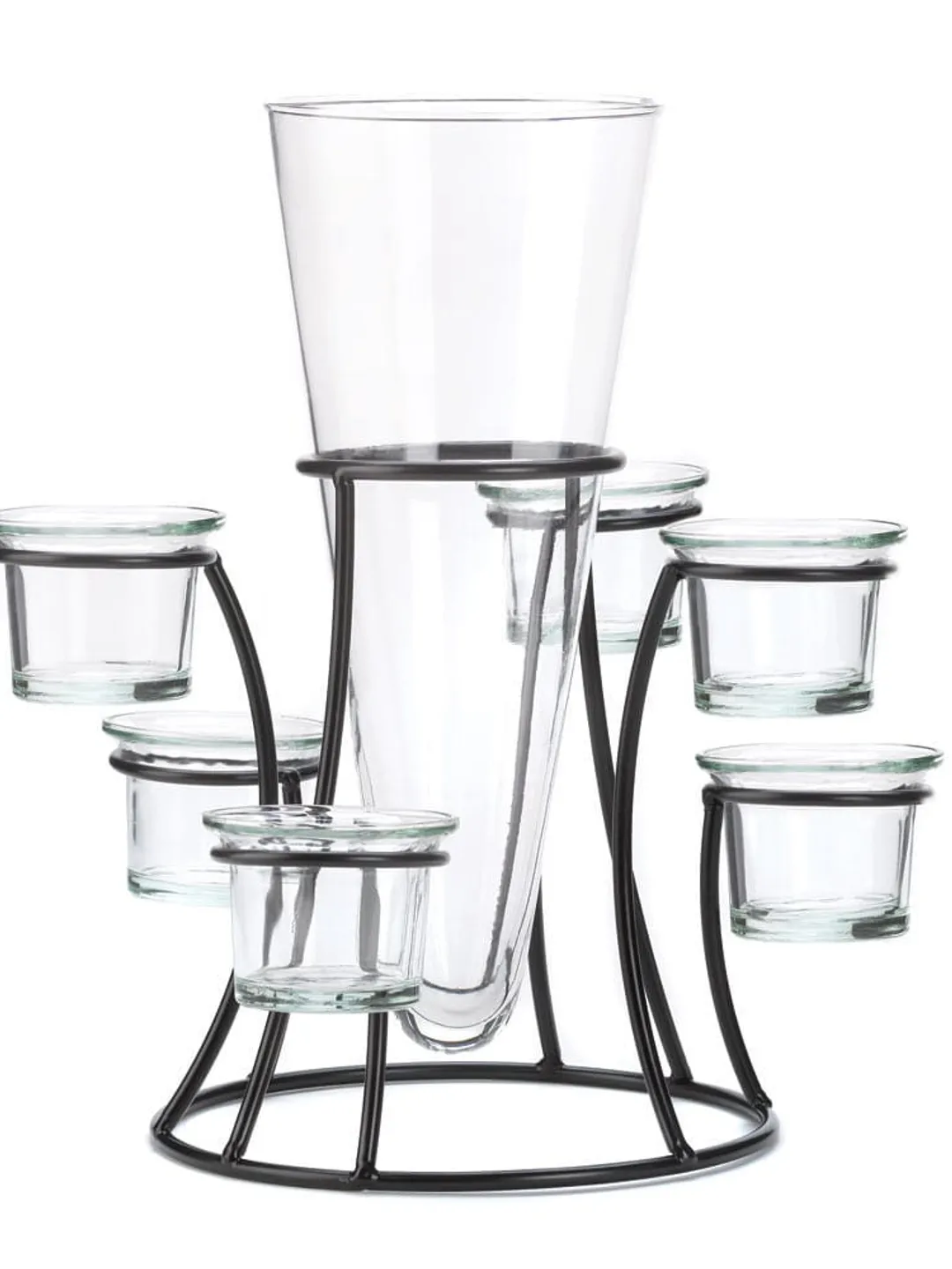Circular Candle Stand Centerpiece Vase