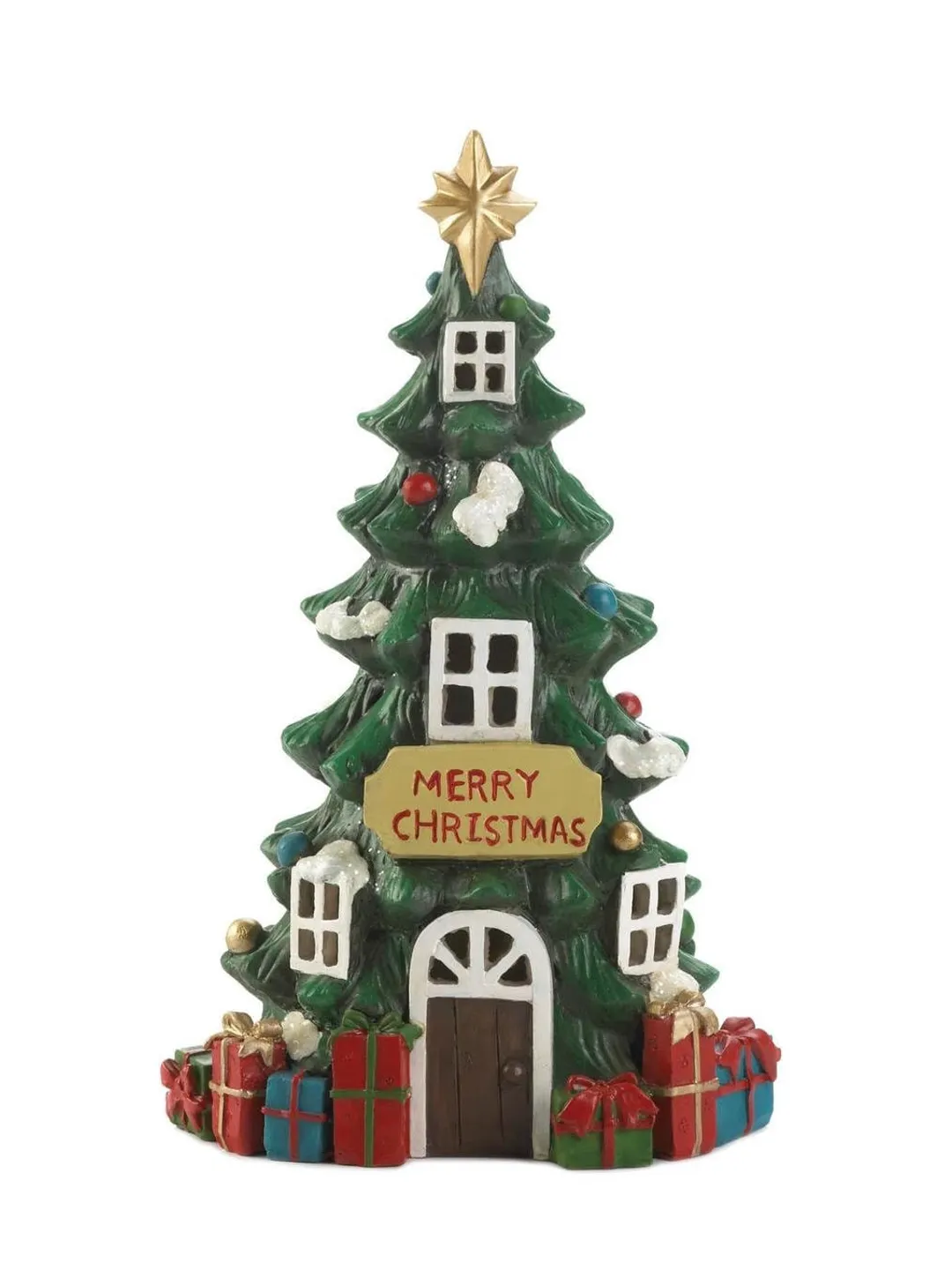 Light Up Christmas Tree House