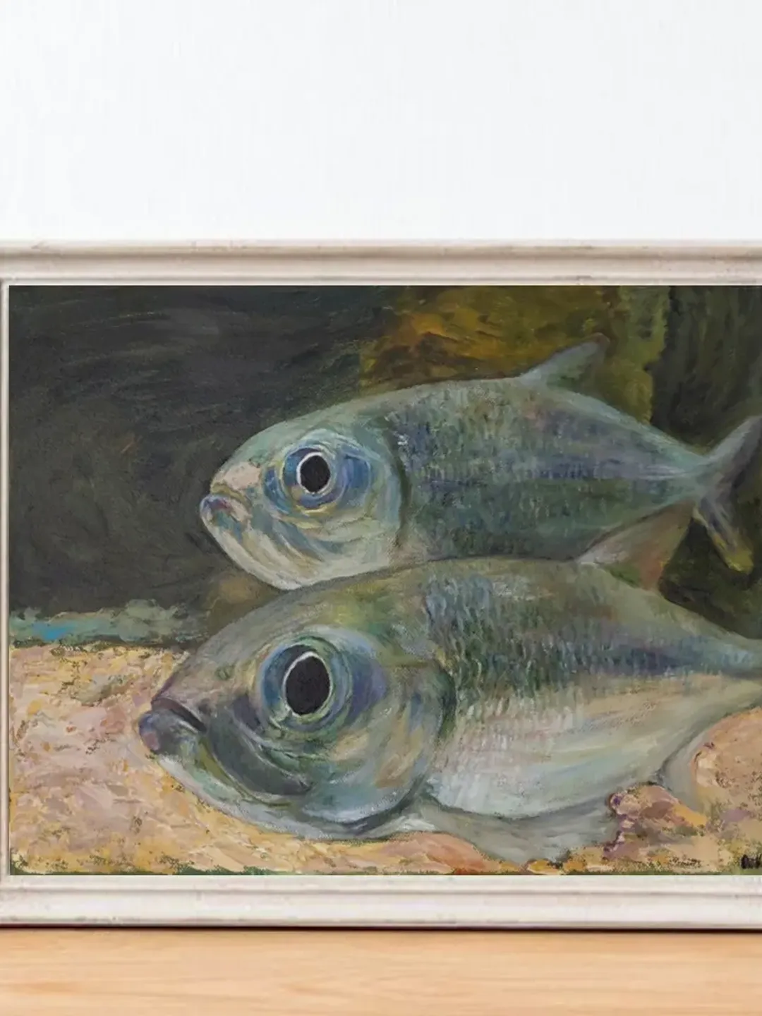Fish oil painting on canvas sea art