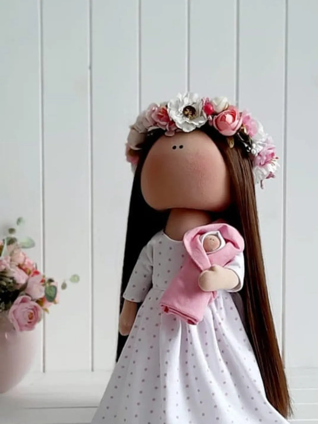 Personalized Gift for Mom birthday , Babyshower favors doll, mom Lover Gift, BigMommyr Gift, Mother In Law  - Collection doll