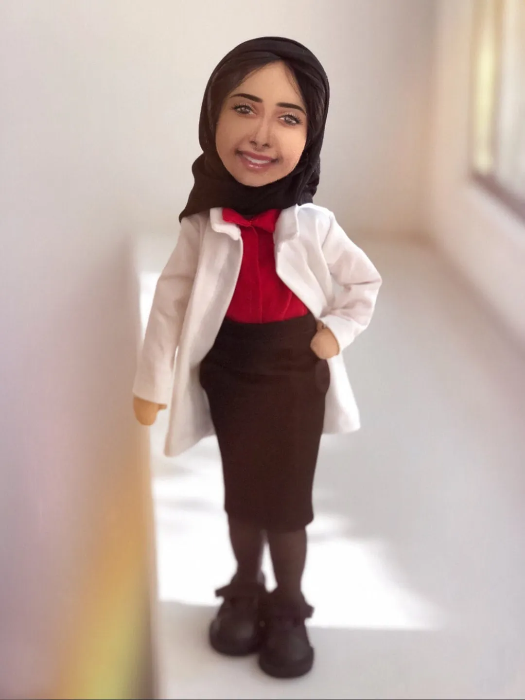 Personalized couple fabric dolls, custom portrait cloth dolls, family dolls from picture, unique wedding anniversary gift for couples