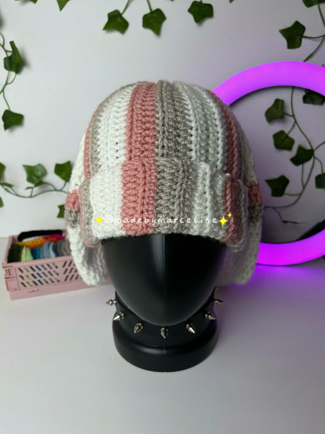 Crochet Cute Bunny Beanie Hat