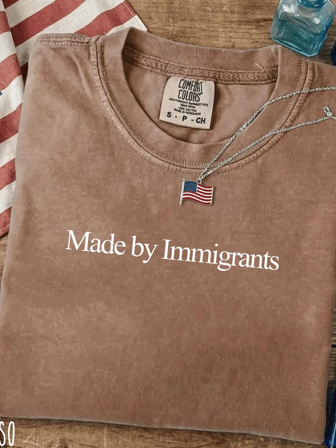 Made by Immigrants Statement Art Comfort Colors® T-Shirt