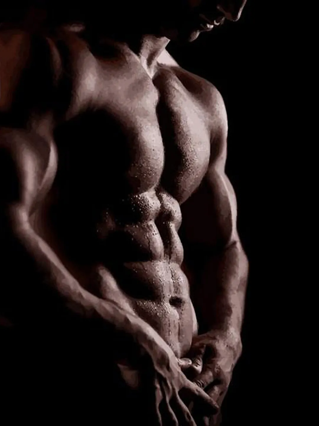 Male Torso Paint by number kit Adult, Nude Painting by numbers Sexy Man Coloring Wall Art Framed On Canvas ❰ Bestseller ❱