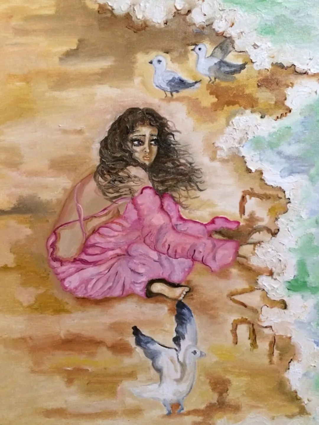 Fine Art Print Love Washing Away