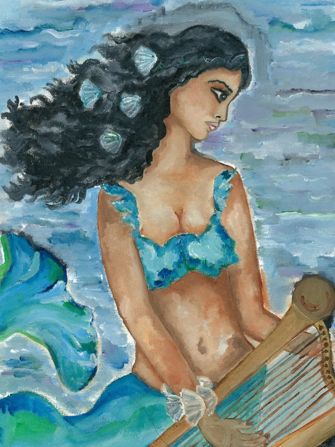 Fine Art Print Mermaid