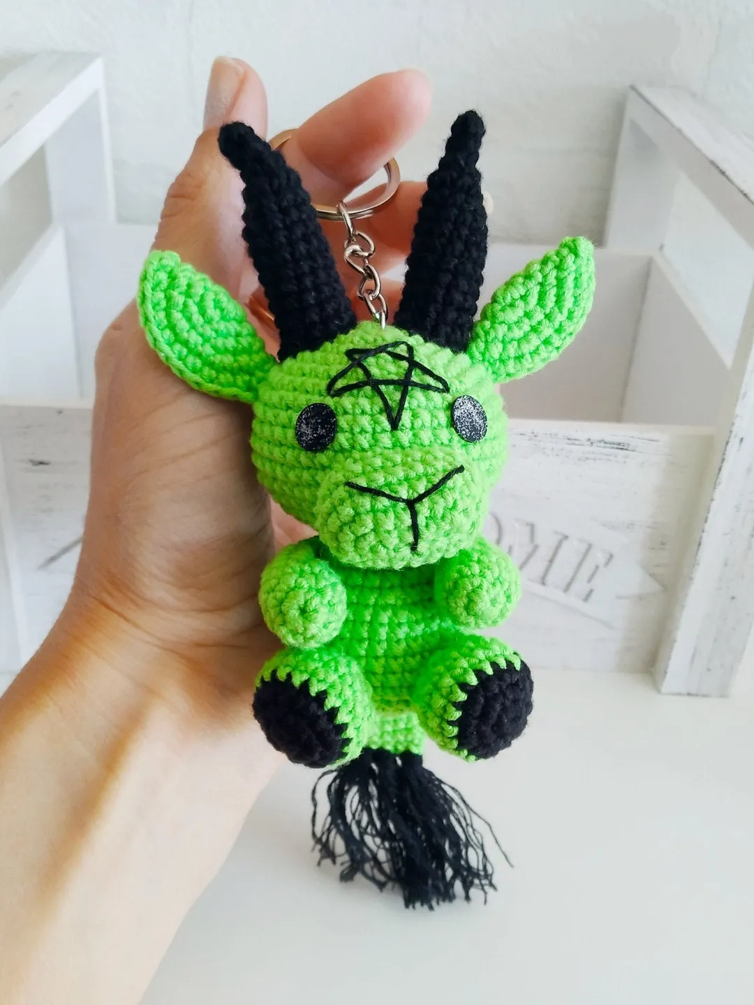 Baphomet plush, baphomet keychain, baphomet, baphomet statue