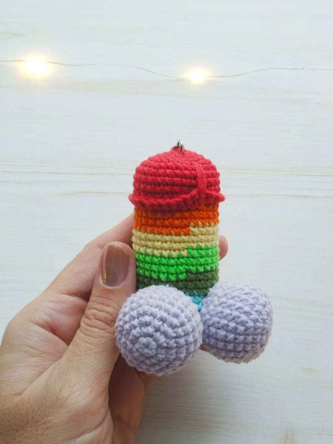 Phallic Keychains Penis keychain rainbow plush, boyfriend gift, transgender pride, lgbt ...