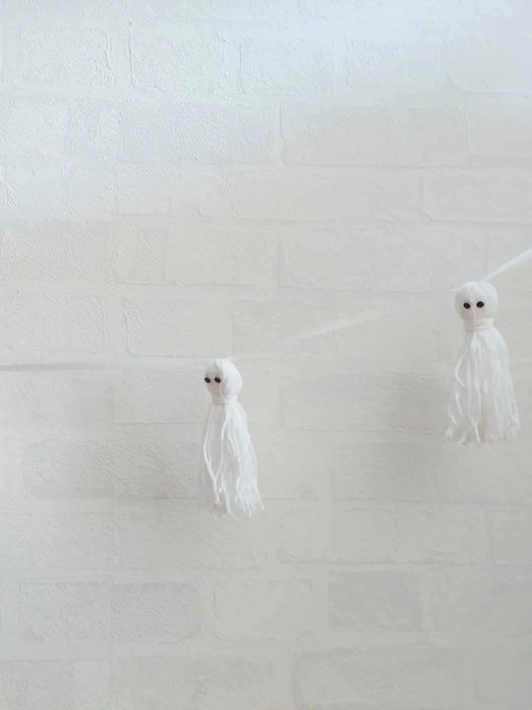 Halloween Tassel Garland, halloween garland, ghost decoration