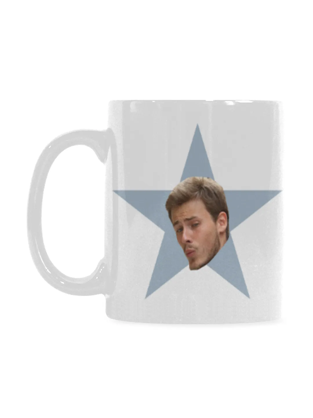 Custom Office Face Star Mug