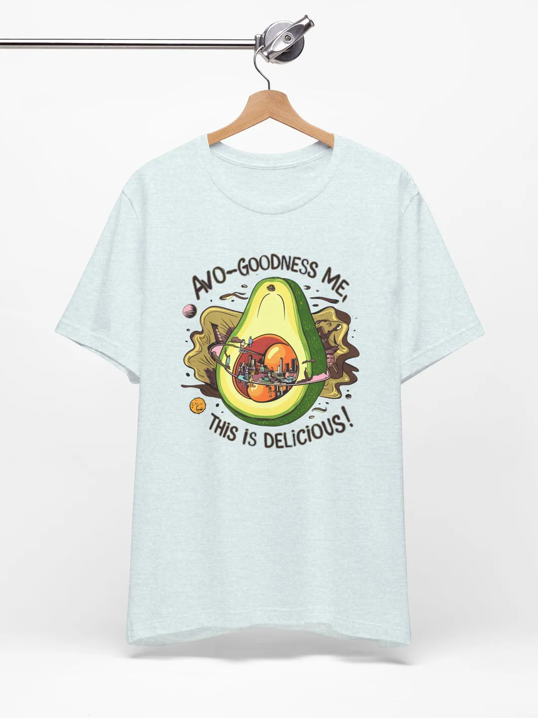 Avocado Graphic Tee | Funny Mom Shirt, Foodie Humor, Whimsical Design
